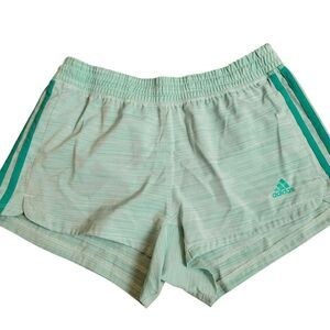 Women's Size Small adidas Athletic Shorts Green